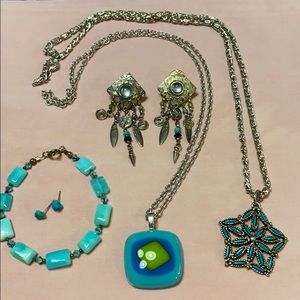 Women’s Jewelry Mix Turquoise Inspired